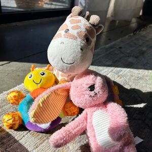 Carter’s, TOMY | Children’s Soft Toys, Set of 3